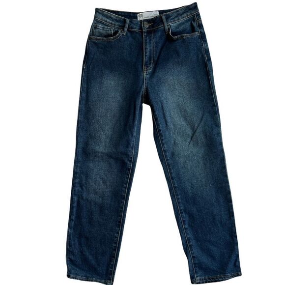 RSQ High Rise Straight Leg Dark Rinse jeans sz 28 - Picture 4 of 8